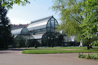 Les serres du jardin botanique du parc de la Tete d'Or