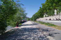 Les berges du Rhone