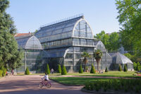 Les serres du Jardin Botanique du Parc de la Tete d'Or