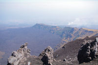 La Serra del Salifizio dans la caldera de l'ancien cratere de l'Etna