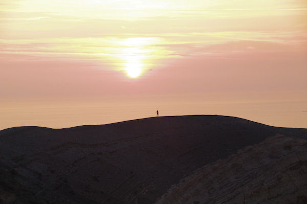 Coucher de soleil sur le Vulcano