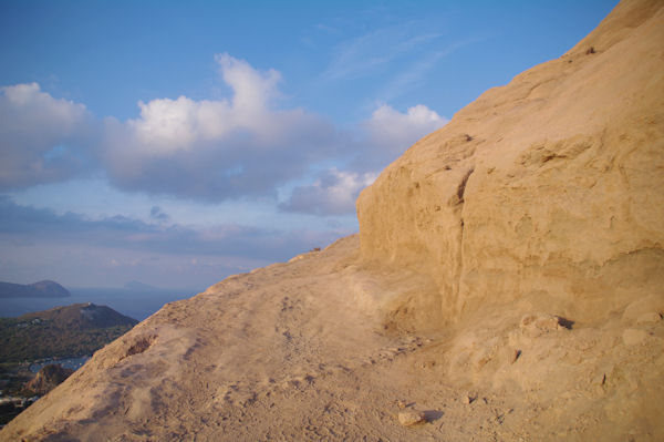 En montant au Vulcano