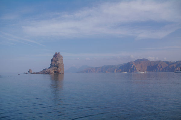 En sortant du Port de Ponente