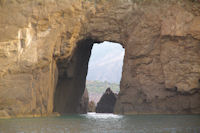 Pietra del Perciato sur l_Ile de Lipari